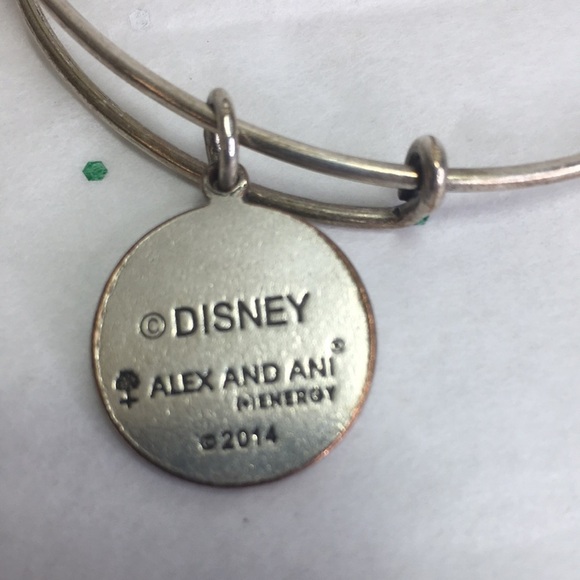 ALEX AND ANI 2014 Disney Mickey Mouse Charm Bangle Silver tone - Picture 4 of 4